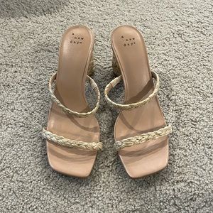 Target heels. Worn once.